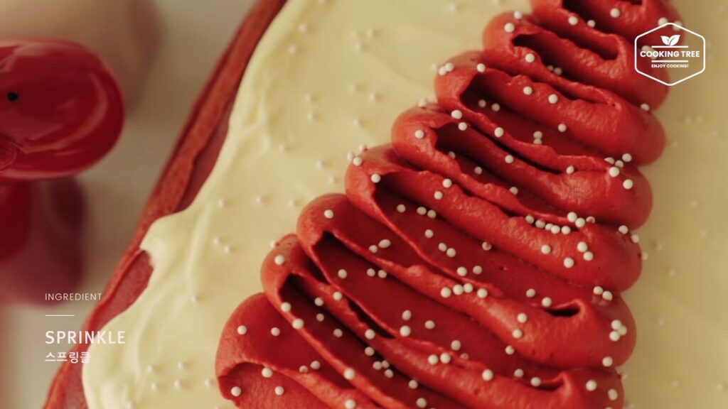 Christmas Red Velvet Crepe Cake Recipe