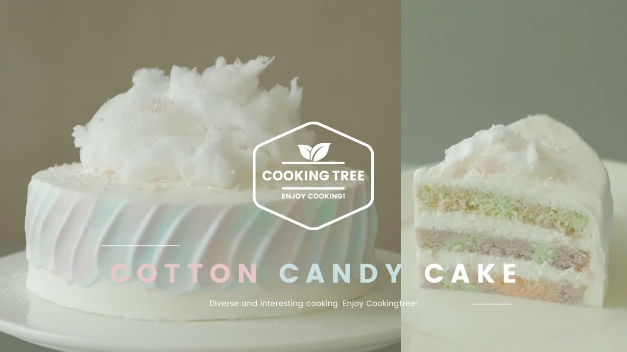 Cotton Candy Cake Recipe