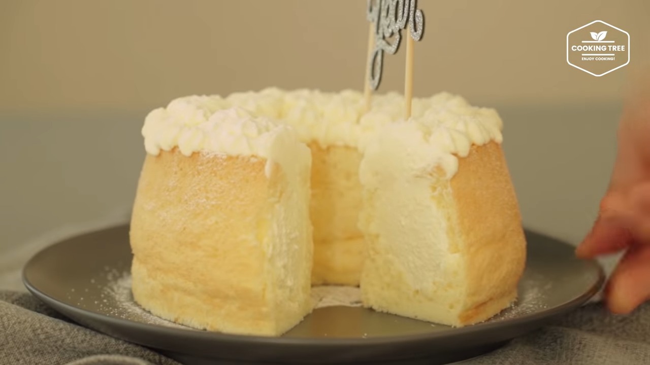 Cream cheese Chiffon cake Recipe