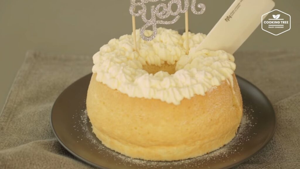 Cream cheese Chiffon cake Recipe