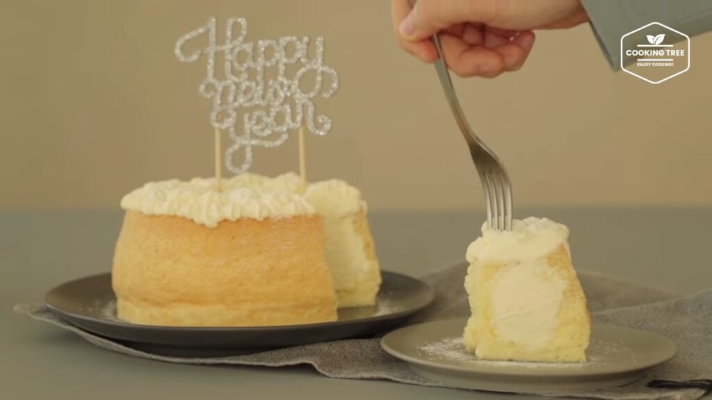 Cream cheese Chiffon cake Recipe