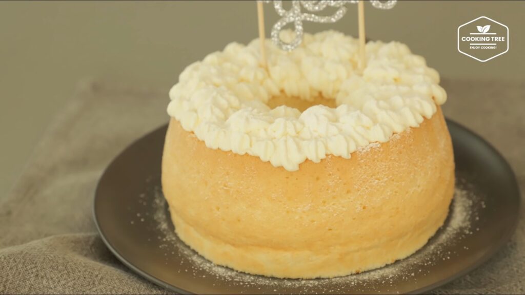 Cream cheese Chiffon cake Recipe