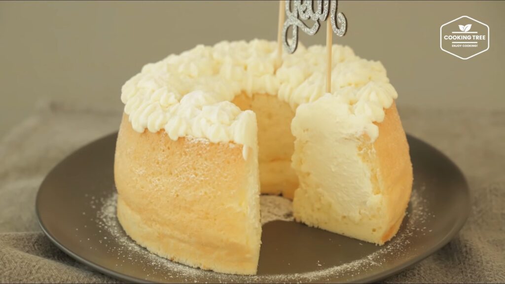 Cream cheese Chiffon cake Recipe