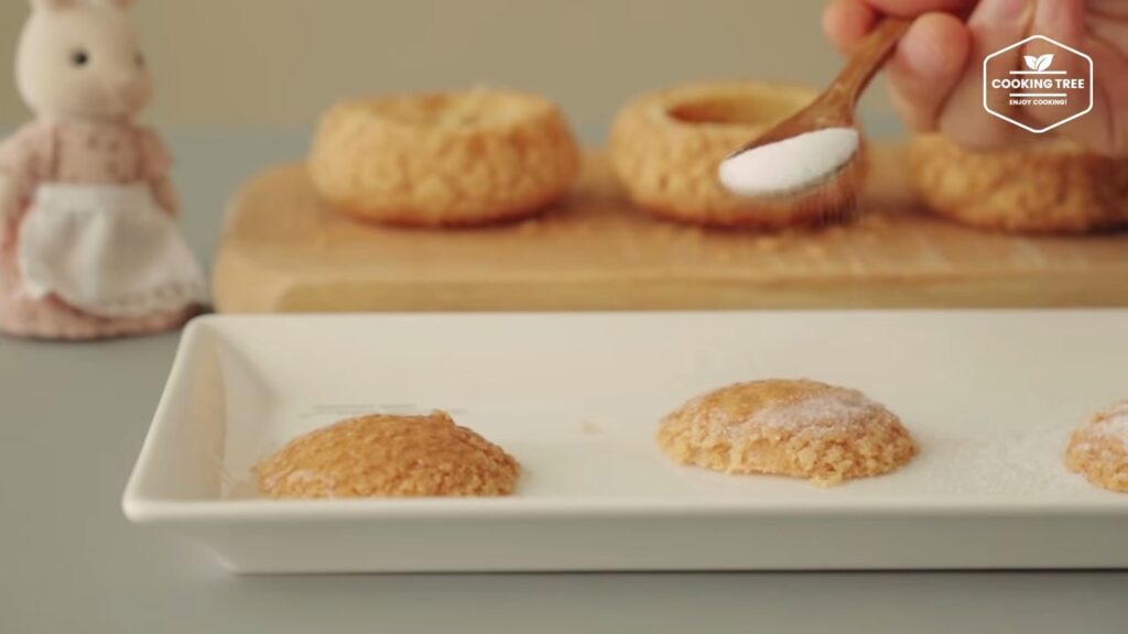 Creme brulee Cookie Choux Cream puff Recipe