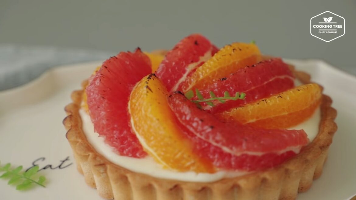 Grapefruit Orange Rare Cheese Tart Recipe Cooking tree Grapefruit Orange Rare Cheese Tart Recipe Cooking tree