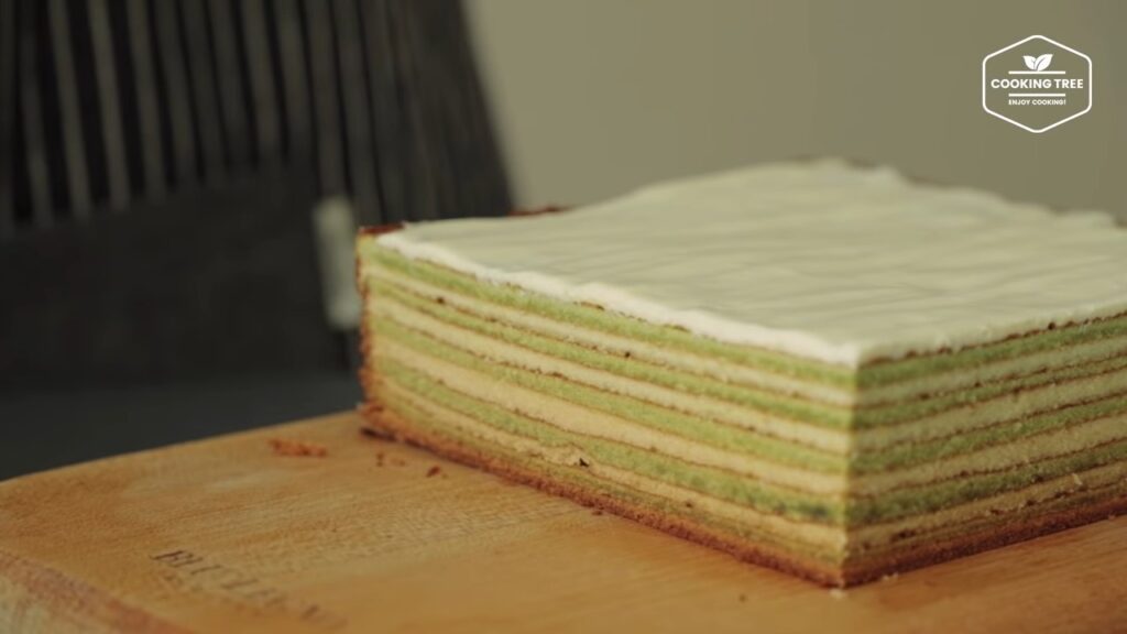 Green tea Baumkuchen Tree Cake Recipe Cooking tree