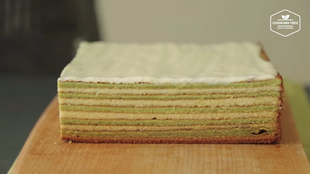 Green tea Baumkuchen Tree Cake Recipe Cooking tree