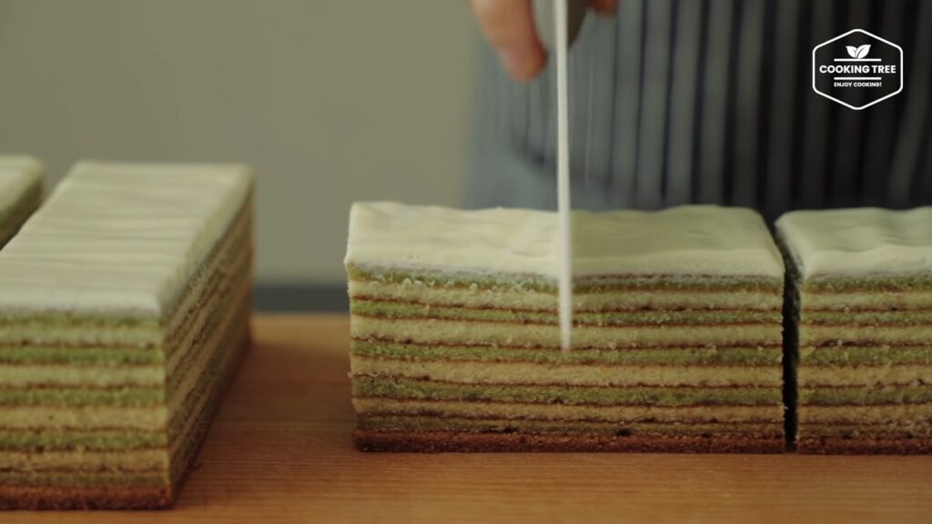 Green tea Baumkuchen Tree Cake Recipe Cooking tree