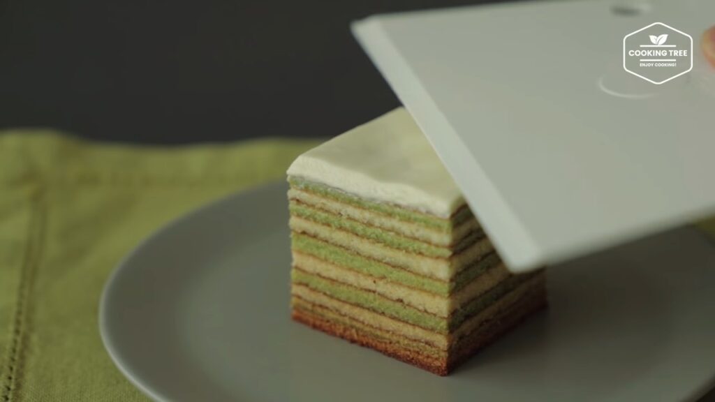 Green tea Baumkuchen Tree Cake Recipe Cooking tree