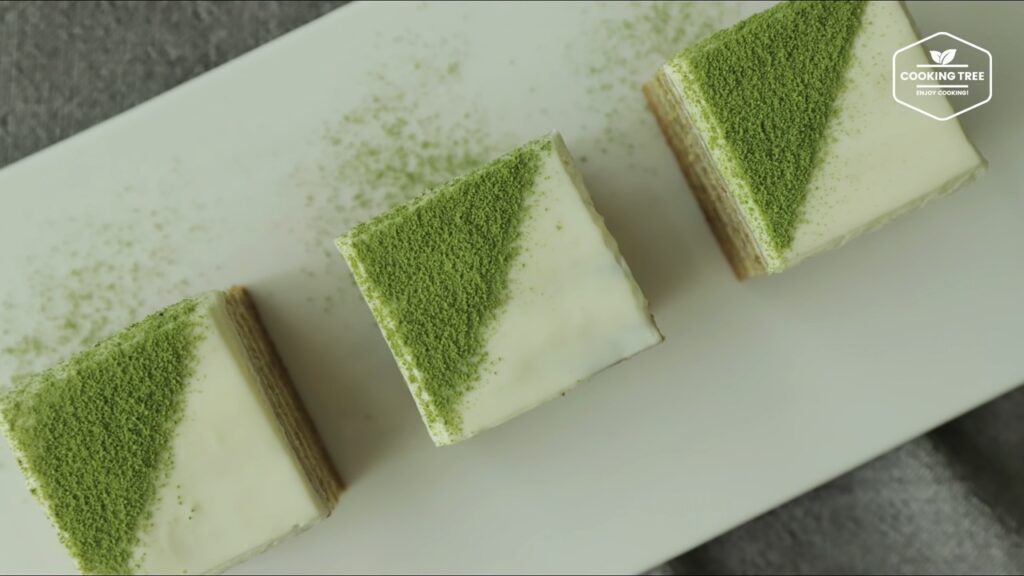 Green tea Baumkuchen Tree Cake Recipe Cooking tree