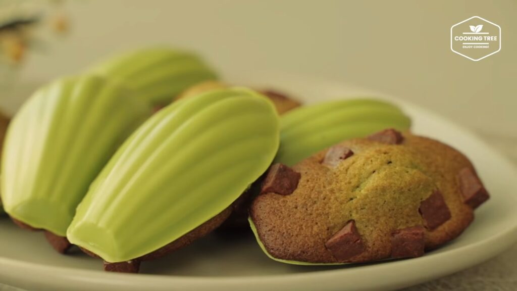 Green teaMatcha Chocolate chip Madeleine Recipe