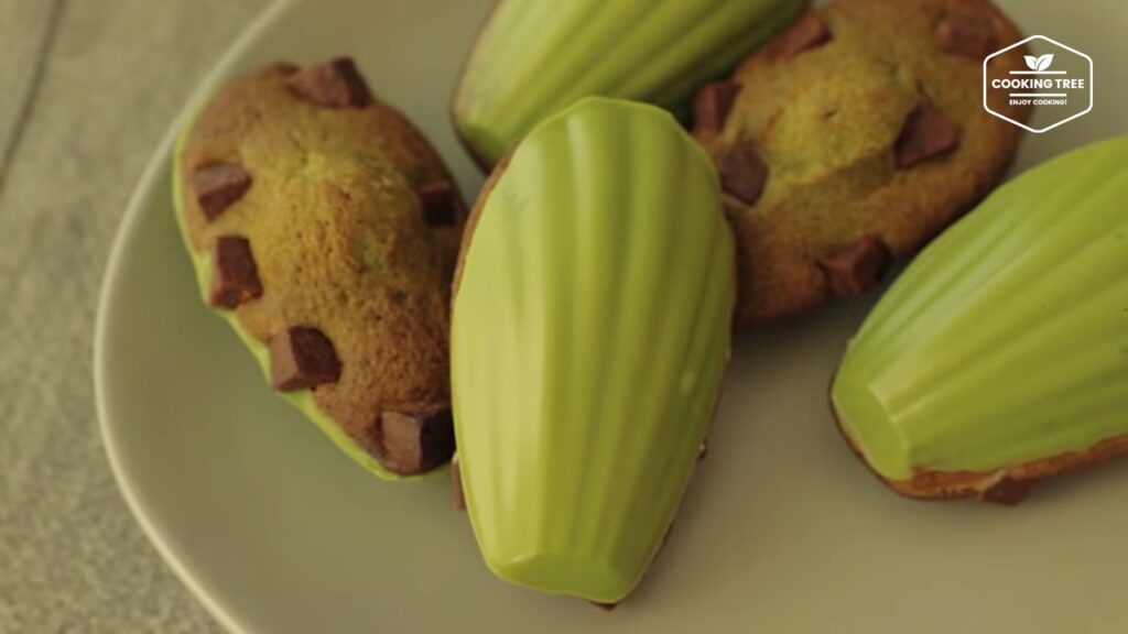 Green teaMatcha Chocolate chip Madeleine Recipe
