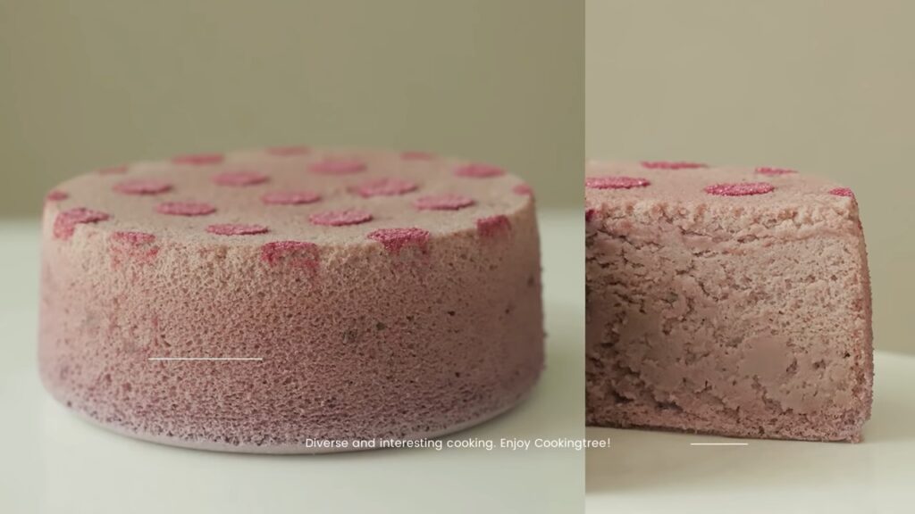 Hibiscus Cheesecake Without food coloring