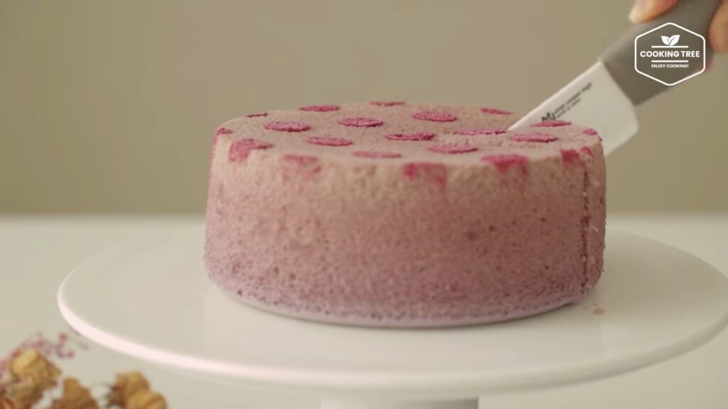 Hibiscus Cheesecake Without food coloring