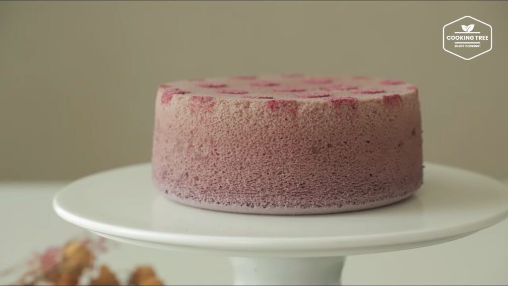Hibiscus Cheesecake Without food coloring