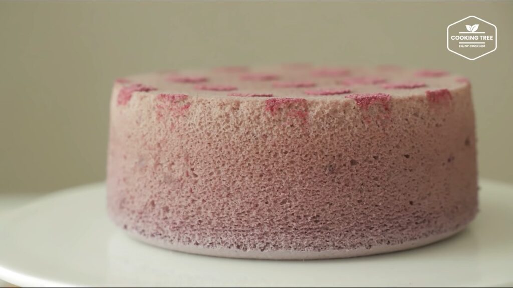 Hibiscus Cheesecake Without food coloring