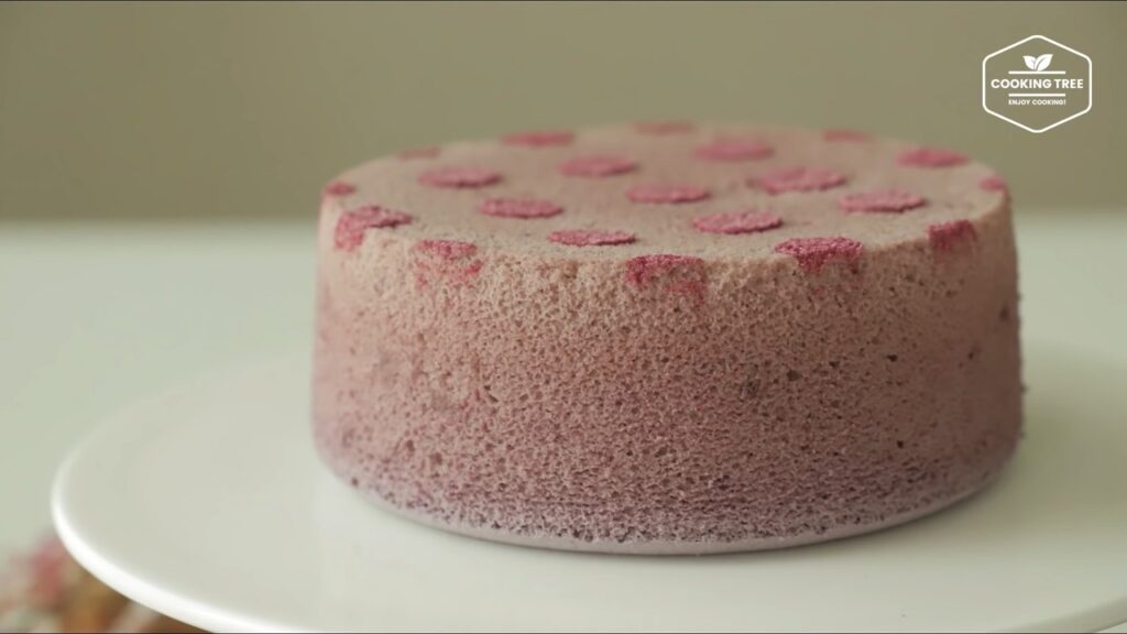 Hibiscus Cheesecake Without food coloring