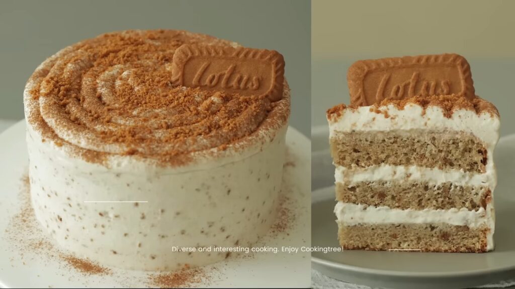 Lotus Biscoff Cake Recipe