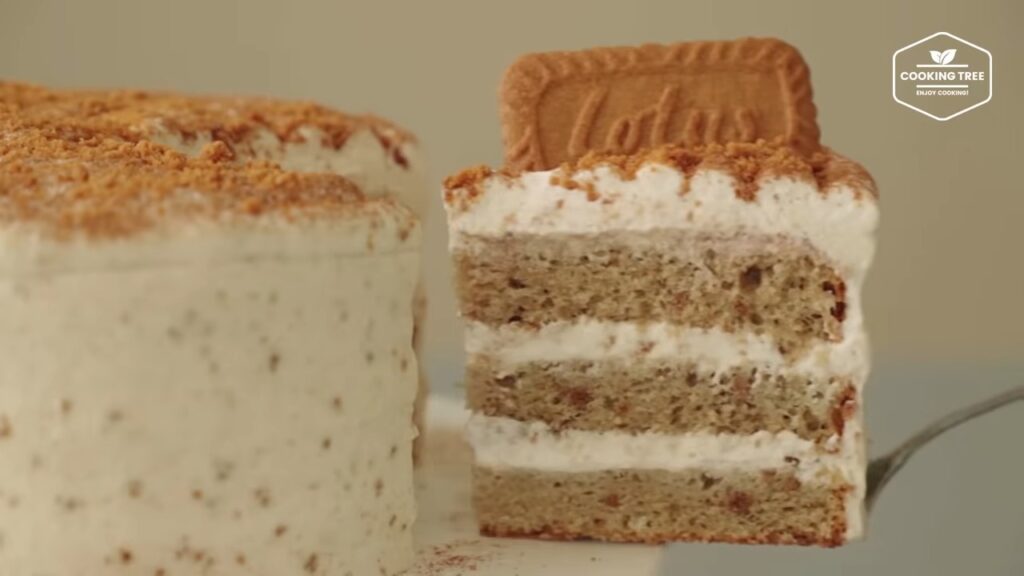 Lotus Biscoff Cake Recipe