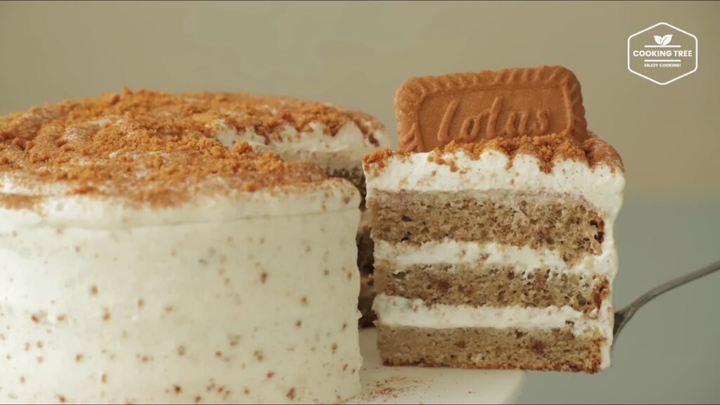 Lotus Biscoff Cake Recipe