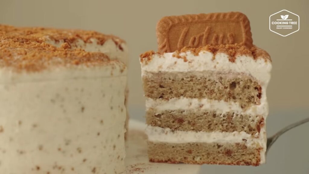 Lotus Biscoff Cake Recipe