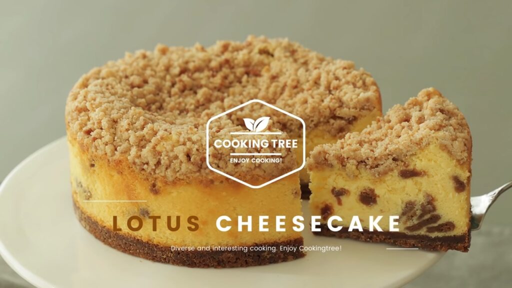 Lotus Biscoff Crumble Cheesecake Recipe