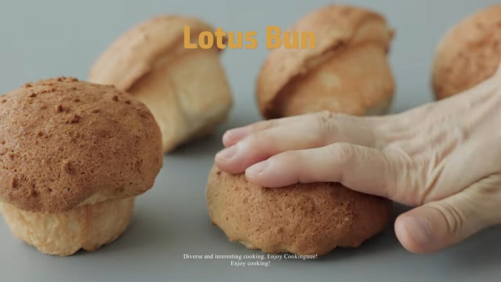 Lotus Bun Mushroom Bread Recipe Cooking tree
