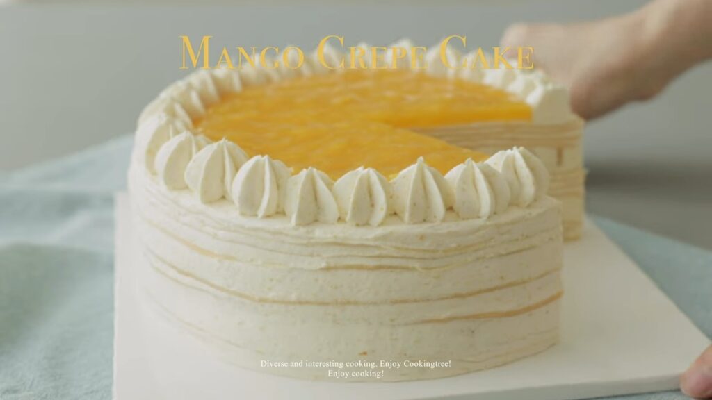 Mango Crepe Cake Recipe Cooking tree