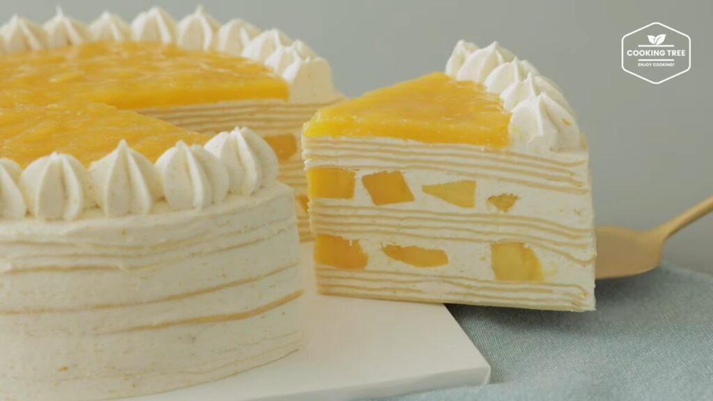 Mango Crepe Cake Recipe Cooking tree