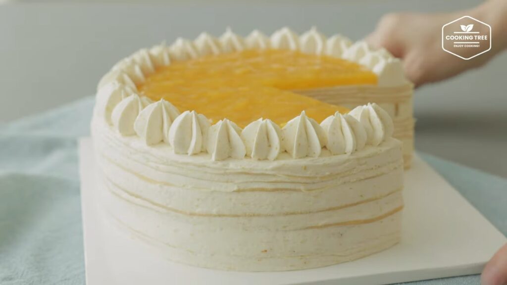 Mango Crepe Cake Recipe Cooking tree