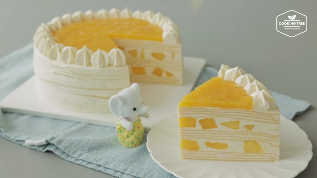 Mango Crepe Cake Recipe Cooking tree