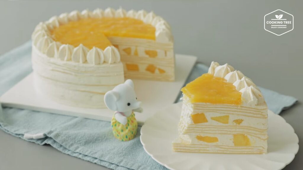 Mango Crepe Cake Recipe Cooking tree