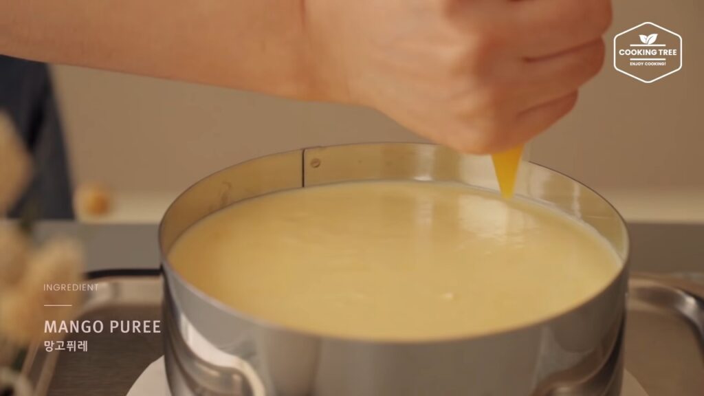 Mango Panna Cotta Cheesecake Recipe