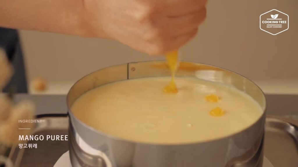 Mango Panna Cotta Cheesecake Recipe