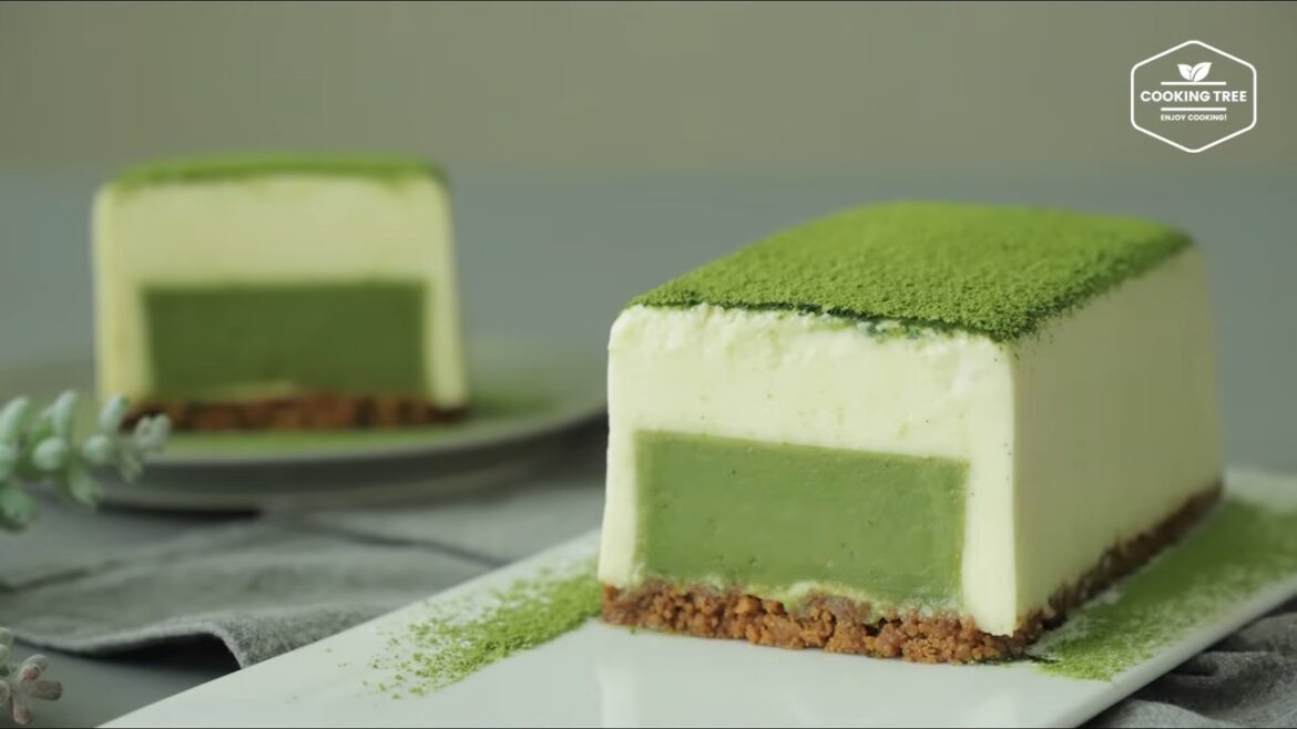 Matcha Green tea Terrine Mousse Cake Recipe Cooking tree