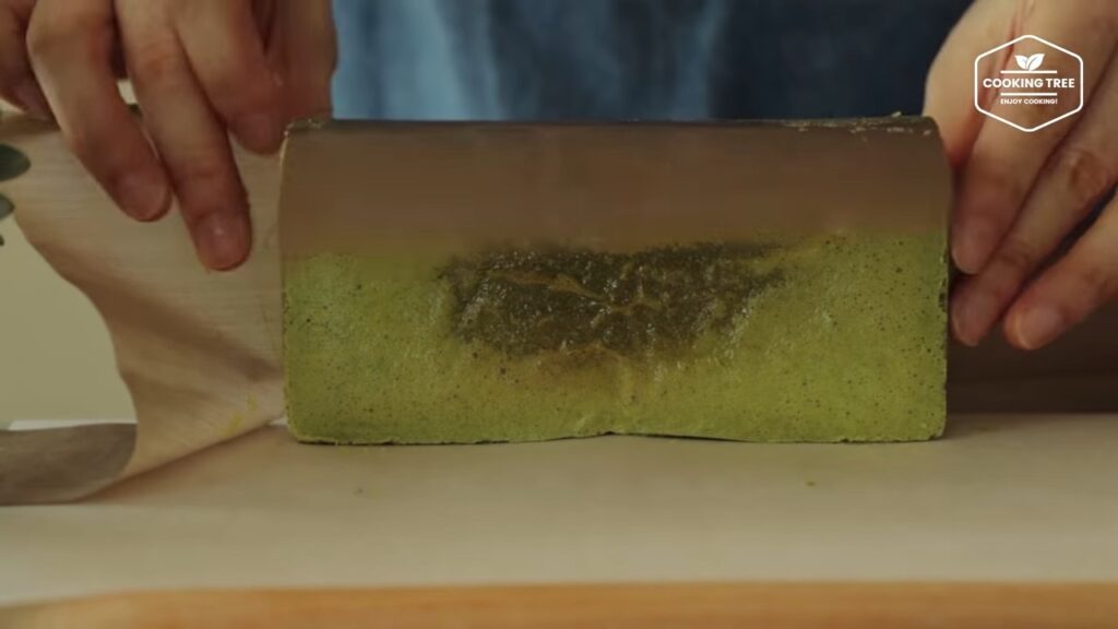 Matcha Green tea Terrine Mousse Cake Recipe Cooking tree
