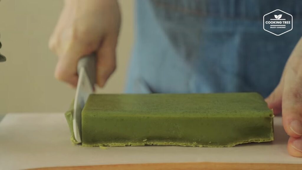 Matcha Green tea Terrine Mousse Cake Recipe Cooking tree