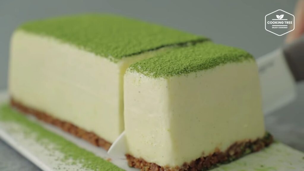 Matcha Green tea Terrine Mousse Cake Recipe Cooking tree