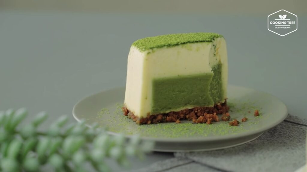 Matcha Green tea Terrine Mousse Cake Recipe Cooking tree