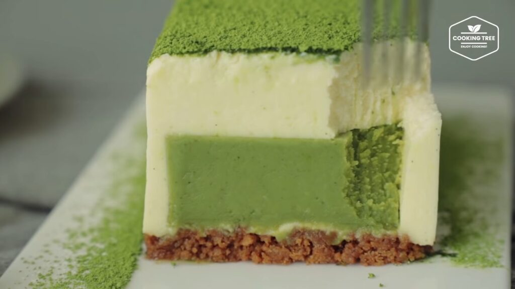 Matcha Green tea Terrine Mousse Cake Recipe Cooking tree