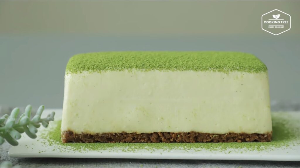 Matcha Green tea Terrine Mousse Cake Recipe Cooking tree