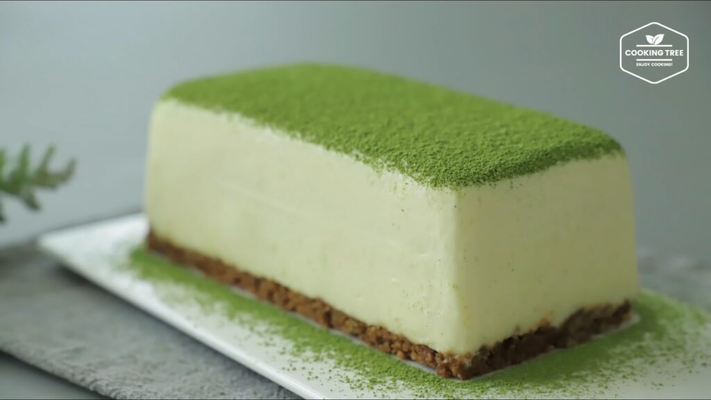 Matcha Green tea Terrine Mousse Cake Recipe Cooking tree