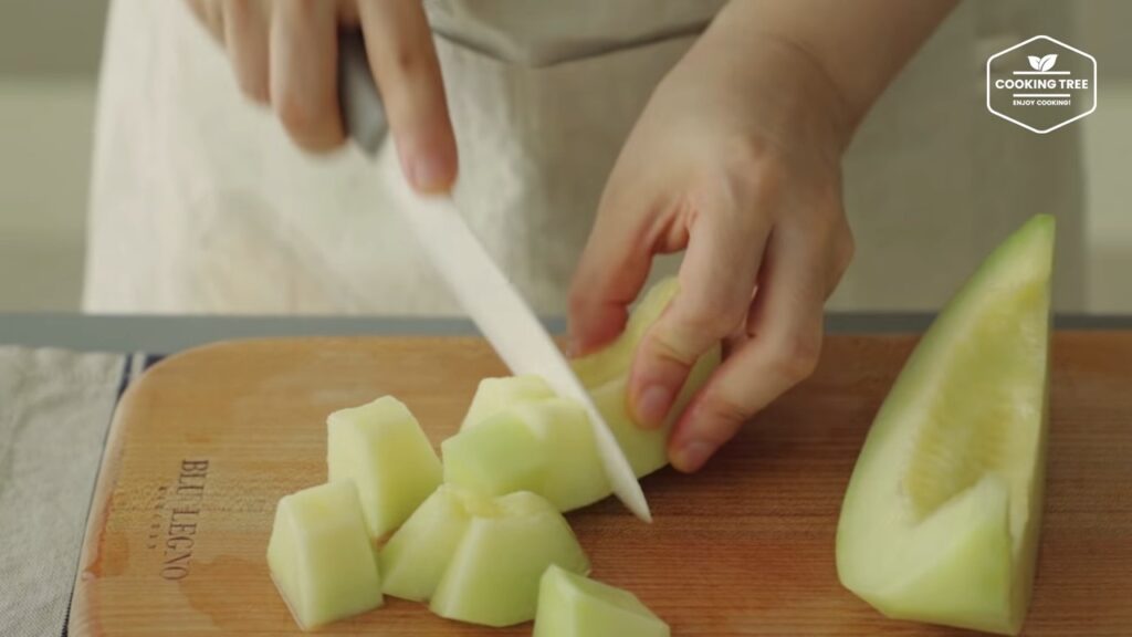 Melon Jelly Cake Recipe Cooking tree