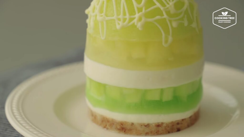 Melon Jelly Cake Recipe Cooking tree