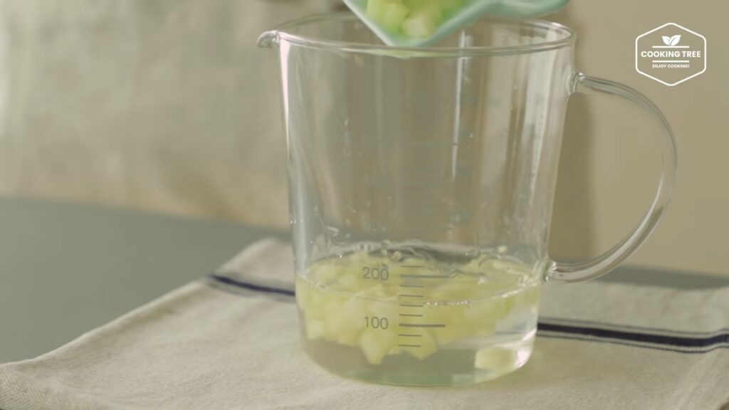 Melon Jelly Cake Recipe Cooking tree