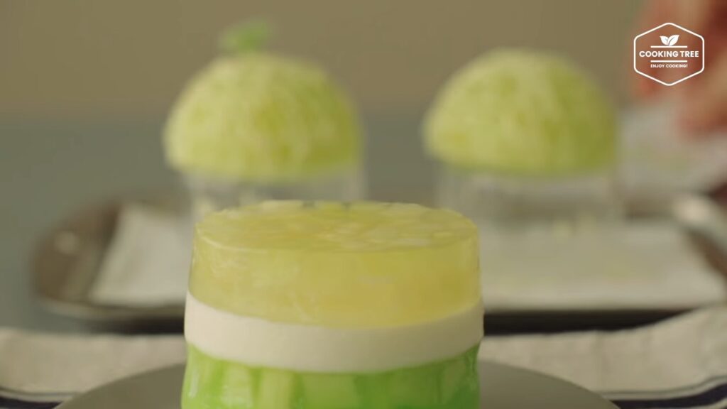 Melon Jelly Cake Recipe Cooking tree