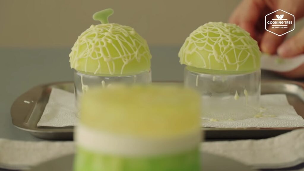 Melon Jelly Cake Recipe Cooking tree