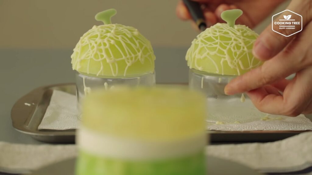 Melon Jelly Cake Recipe Cooking tree