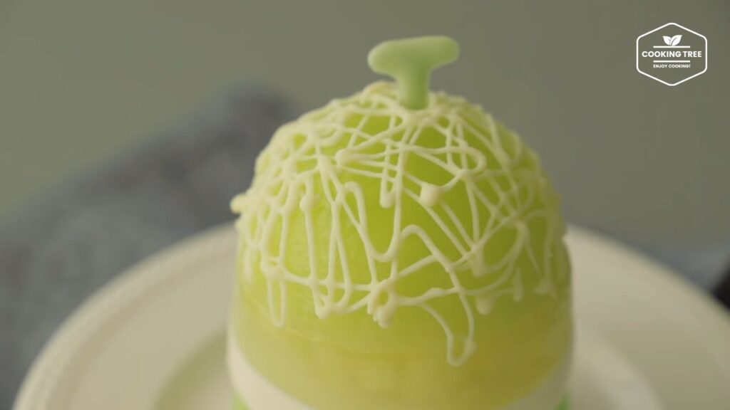 Melon Jelly Cake Recipe Cooking tree