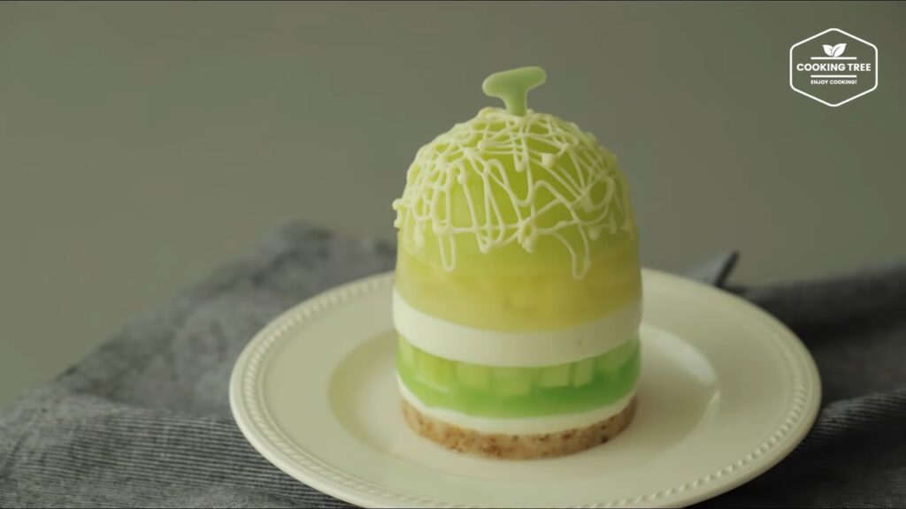 Melon Jelly Cake Recipe Cooking tree